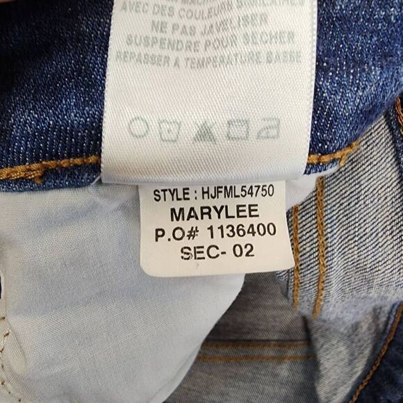 Joe’s Jeans Size 29 Women’s Medium Wash Marylee Distressed Jean Shorts R2 - Picture 8 of 8